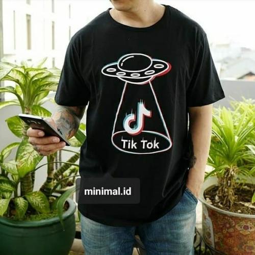 Jual Kaos / T-Shirt TIK TOK BIG SIZE 