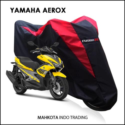 Gambar Sarung Motor AEROX / Cover Motor Yamaha AEROX Waterproof FUSION R dari Mahkota Indo Trading Jakarta Barat Tokopedia