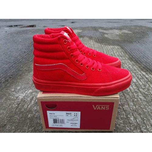 vans full red