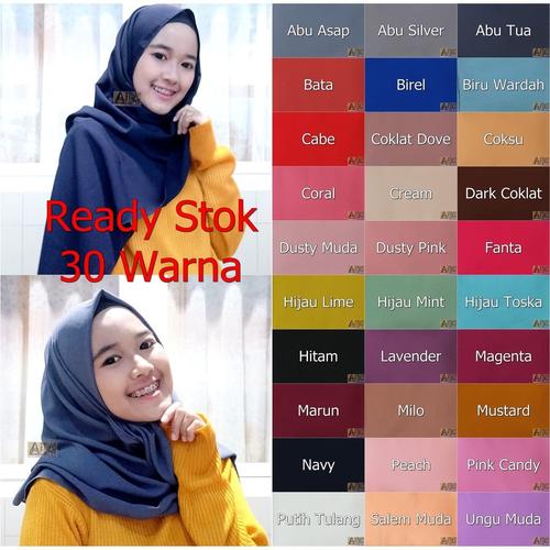 Foto Produk Kerudung Pasmina Sabyan Pashmina Diamond SILASTORE 175cm dari -SilaStore-