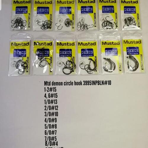 Foto Produk pancing mustad circle hook dari pacific spot jakarta