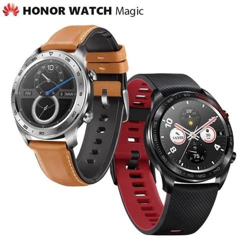 Foto Produk Huawei Honor Watch Magic Smartwatch 1.2 Inch Amoled 5atm WaterproofGPS - Hitam dari PIK88Elektronik