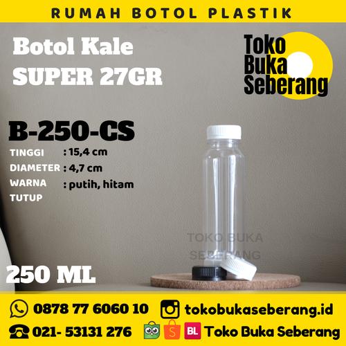 Foto Produk Botol Kale 250 ml (C2) / botol plastik / botol pet/ botol murah dari Toko buka seberang