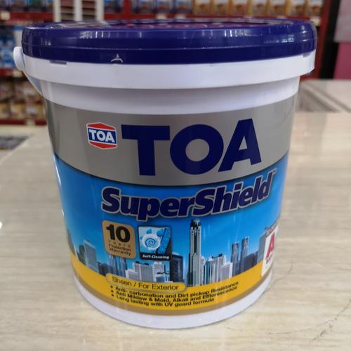 Jual Cat Tembok Toa Supershield Sheen 2 5 L Cat Tinting Exterior Kota Tangerang Istana Bangunan 