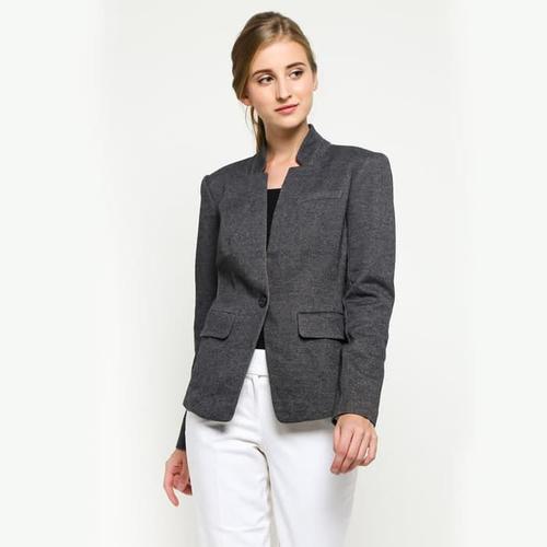 buttoned blazer