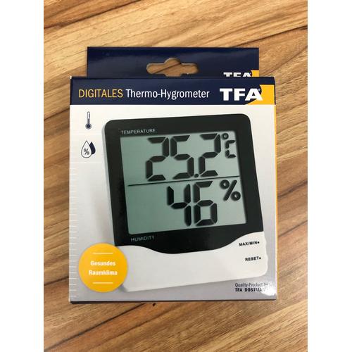 Foto Produk Thermohygrometer , Thermo Hygrometer , TFA Thermohygro Digital dari Globalinst Shop