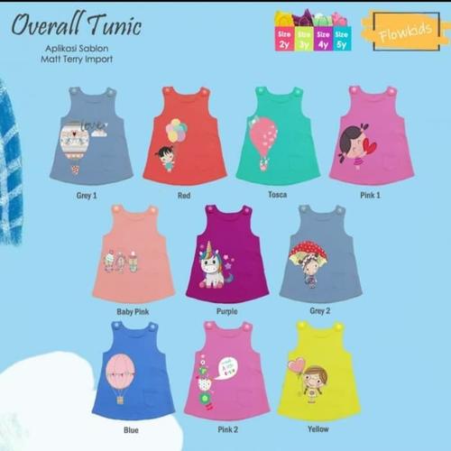 Foto Produk KAY overall tunik flower kids dari ririn.ridhoah
