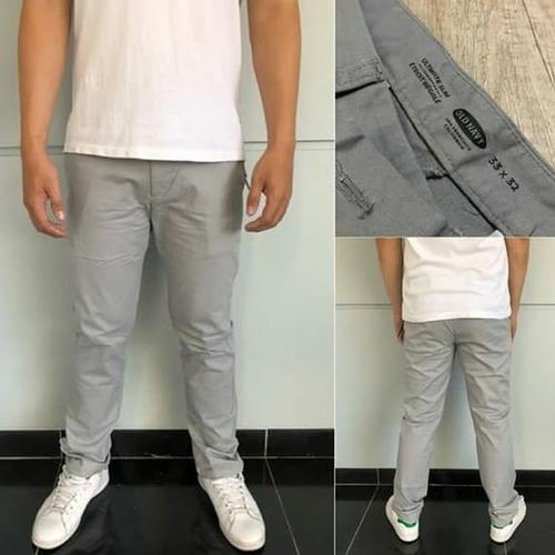 Jual Celana Chino Old Navy Mens Slim Stretch Grey - Abu-abu, 34 - Kota  Bekasi - zamscloth | Tokopedia