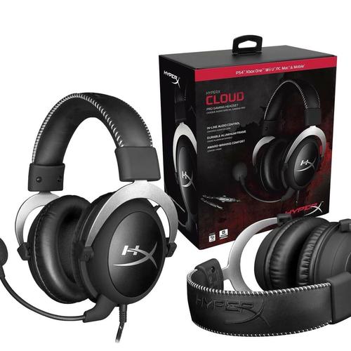 Jual HyperX Cloud Silver - Gaming Headset - Jakarta Pusat - Julyaugustshop  | Tokopedia