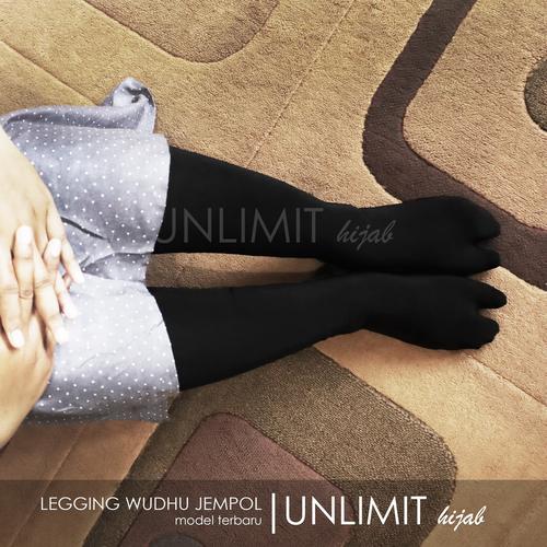 Gambar LEGGING WUDHU JEMPOL Original By Unlimit Hijab | Leging Wudhu Jempol - Abu Tua dari Unlimit Hijab undefined Tokopedia