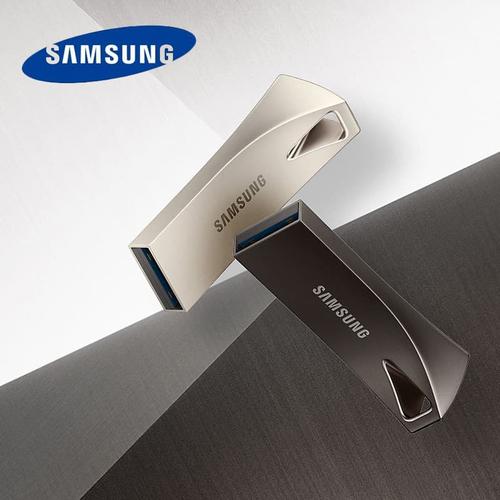 Foto Produk SAMSUNG USB Flash Drive Disk USB 3.0 Metal Mini Pen Drive 128GB-Black dari New era digital electron
