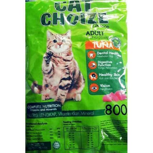 Foto Produk 800gram Cat Choize Tuna Adult - Makanan Kucing Kering Dewasa Dry Food dari Memang Pet Shop