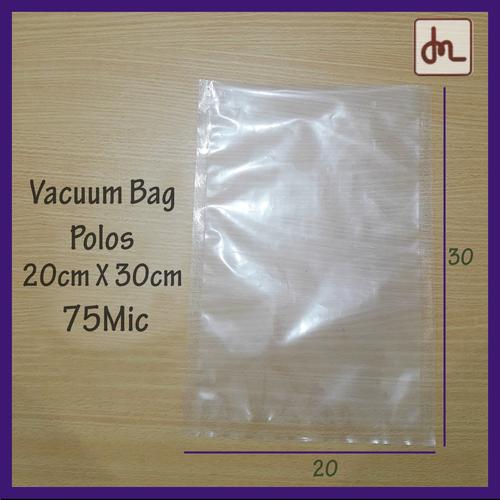Foto Produk Vacuum Bag 20X30 75Micron / plastik vakum / plastik makanan termurah dari DML Dwipa Megah Lestari