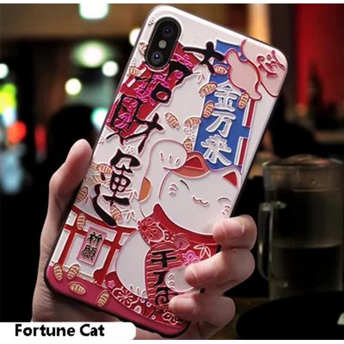 Foto Produk Casing 3D Kucing Jepang Softcase iPhone 6 6S 7 8 Plus X XR XS Max - 6 atau 6S dari iShop Here