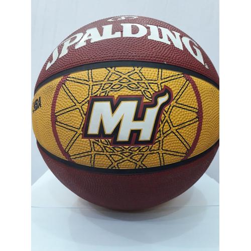 Gambar Bola Basket Spalding Miami Heat Original exercise dari nikitasameliastore Jakarta Barat Tokopedia