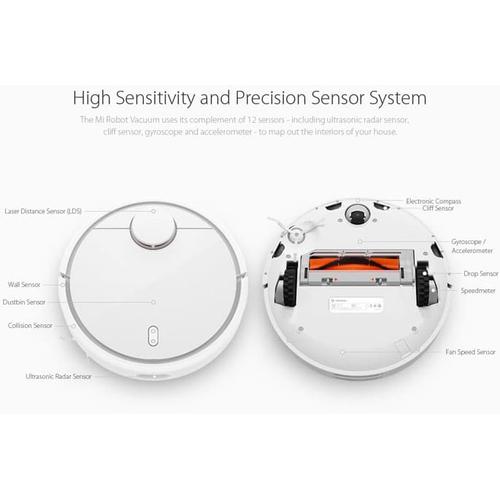 Foto Produk Xiaomi Mi Robot Vacuum Cleaner - White dari Autoloot
