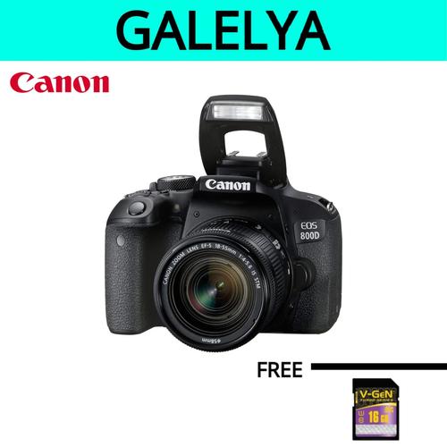 Foto Produk KAMERA CANON 800D KIT 18-55mm STM dari galelya
