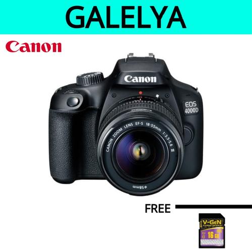 Foto Produk canon eos 4000d kit 18-55 III canon 4000d dari galelya