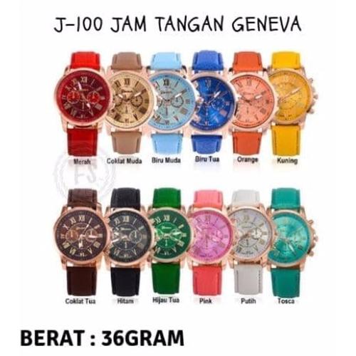 Foto Produk ANEKA AKSESORIS ALL NEW Jam Tangan Geneva W01 dari tarywd