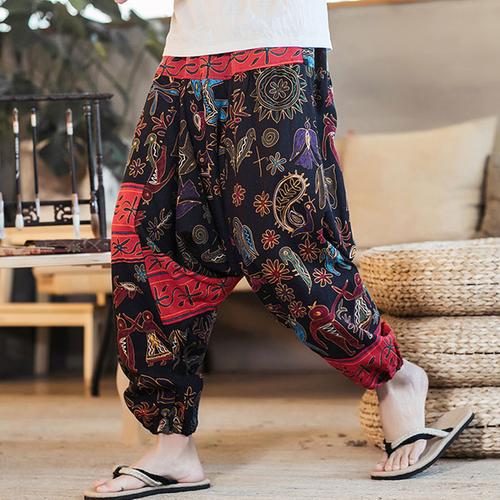 Jual NEW INCERUN Men Ethnic Printing 