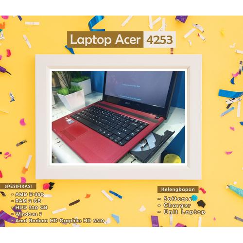 Laptop acer 4253 Second di Madanian_shop Tokopedia