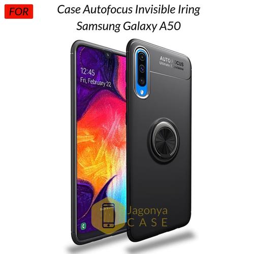 Foto Produk Case Samsung Galaxy A50 Autofocus Invisible Iring Soft Case - Biru dari Jagonya Case