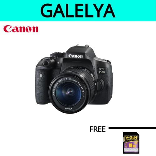 Foto Produk CANON EOS 750D 18-55 IS STM / CANON EOS 750D / EOS 750 D dari galelya