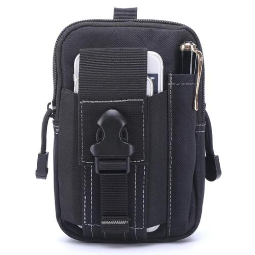 Gambar Universal Tas Pinggang Outdoor Tactical Smartphone Gesper Molle EDC - Hitam dari lbagstore Kota Depok Tokopedia