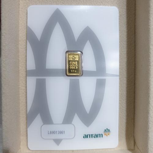 Foto Produk Logam Mulia 0,5 gr Antam dari Antam Pedia