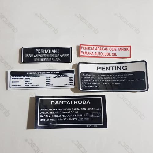 Gambar stiker striping detail Yamaha V series V75 V80 Robot dari HuHu. undefined Tokopedia