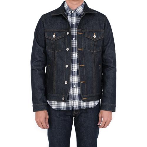 TYPE III DENIM JACKET - Black Indigo, S 
