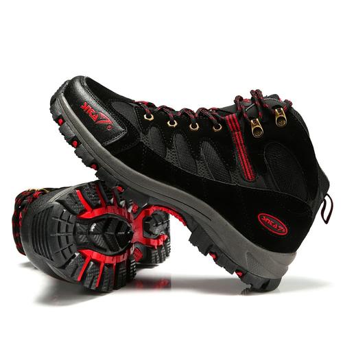 Jual Hiking Shoes Snta 486 Black Red 