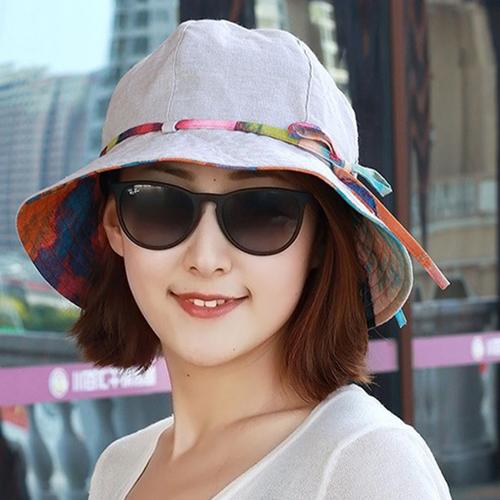 WA2 Women Polyester Bandaged Bucket Hat 