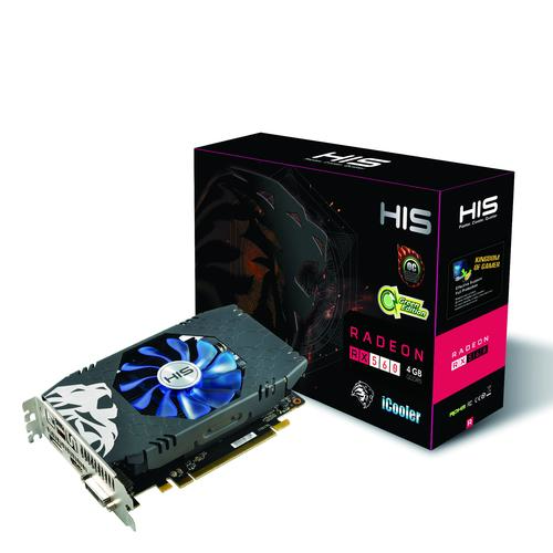 Foto Produk HIS Radeon RX 560 Green iCooler OC 4GB DDR5 dari Enter Komputer Official