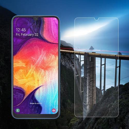 Foto Produk Samsung A30 / A50 Tempered Glass 2.5D Anti Gores Kaca - Bening dari factory acc