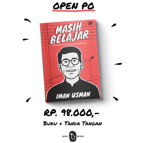 Foto Produk Buku Masih Belajar, by: Iman Usman (Open Pre Order - LIMITED STOCK) dari Masih Belajar Project