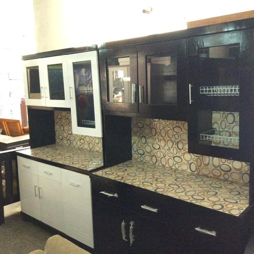 Gambar lemari sayur dapur bahan kayu lapis model minimalis dari FurniRoom Kota Tangerang Selatan Tokopedia