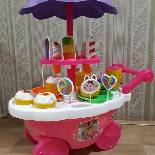 Foto Produk gerobak ice cream / eskrim dorong mainan gerobak ice cream dari Howell toys