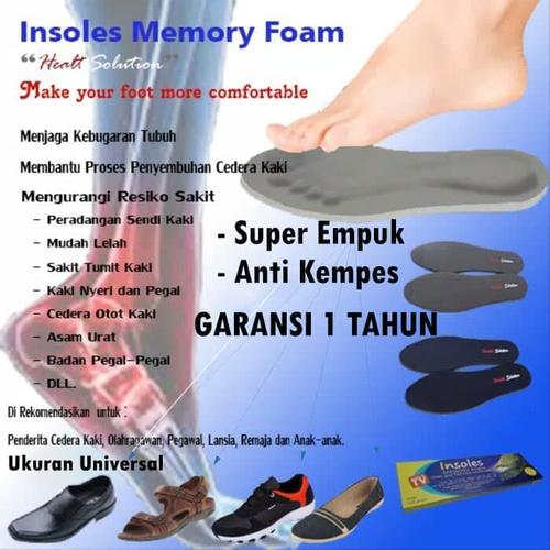 Foto Produk INSOLE SEPATU SANDAL UNTUK SAKIT TUMIT dari tokomoro2
