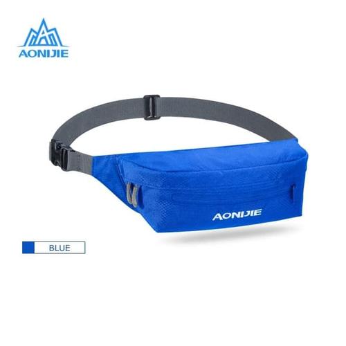 Foto Produk Aonijie Waist Bag W931 - Tas Pinggang Lari Sepeda Gym Outdoor - BLUE dari PACE AND RACE MEDAN