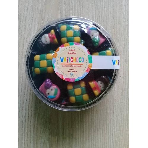 Gambar COKLAT COKELAT KARAKTER ANAK MUSLIM SPESIAL LEBARAN - HELLO KITTY dari wafishop Kota Bogor Tokopedia