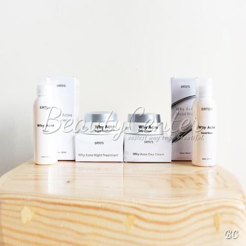 Foto Produk Paket Ertos / Erto's Why Acne (4 Items) / Original 100% dan BPOM dari beauty center cantik