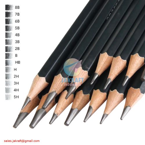 Foto Produk Set 14 Tipe Pensil Gambar Drawing Pencil Lengkap 8B-5H JOYKO P-118 dari Jakraft Indonesia