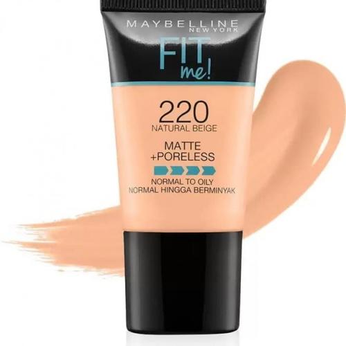 Foto Produk MAYBELLINE Fit Me Matte+Poreless Foundation Tube 18ml (128 Warm Nude dari BEAUTYHAULINDO