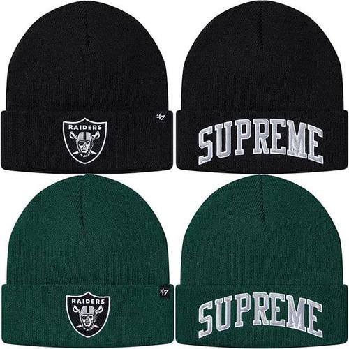 Jual SUPREME NFL RAIDERS 47 BEANIE 