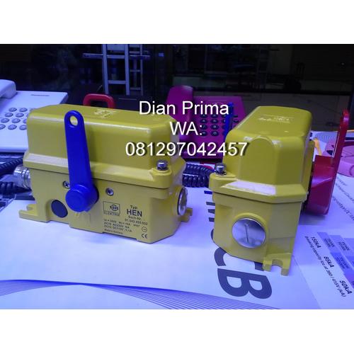 Jual Kiepe HEN 001 Pull Rope Emergency Stop Switch 1NO 1NC HEN001