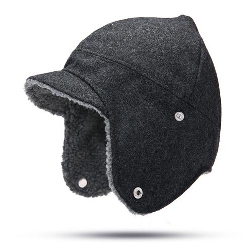 Jual Unisex Warm Knight Hat Faux Suede 