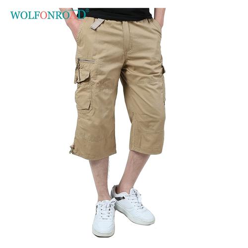 Summer Cargo Shorts Multi Pockets Short 
