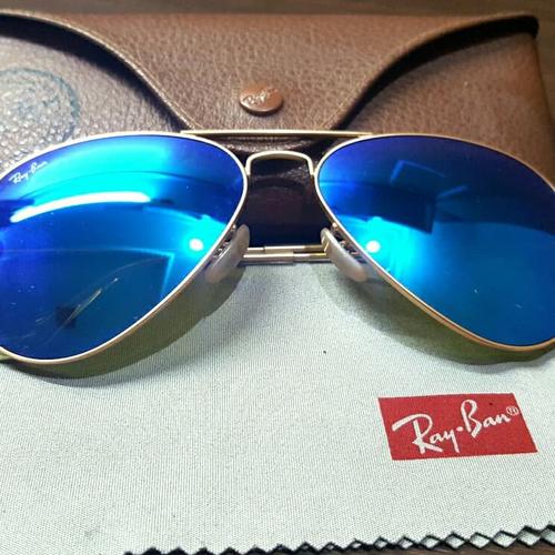 ray ban blue flash aviator
