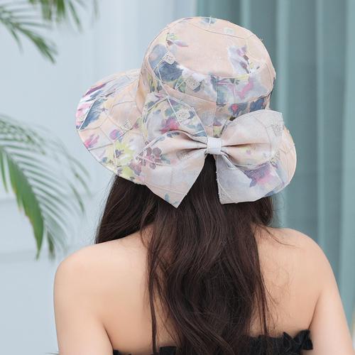 Jual Women Summer Sunshade Lace Bucket 